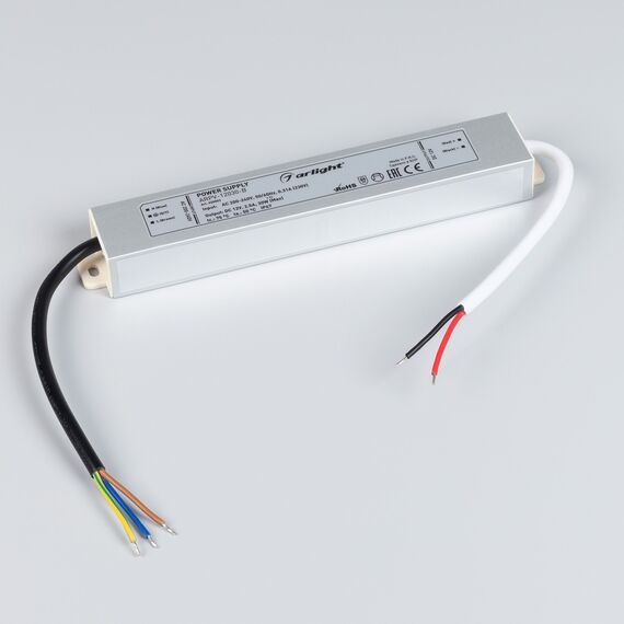 Arlight 020003 Блок питания ARPV-12030-B (12V, 2.5A, 30W) (Arlight, IP67 Металл, 3 года) - ! УПАКОВКА СОСТОИТ ИЗ - 1 шт, изображение 4