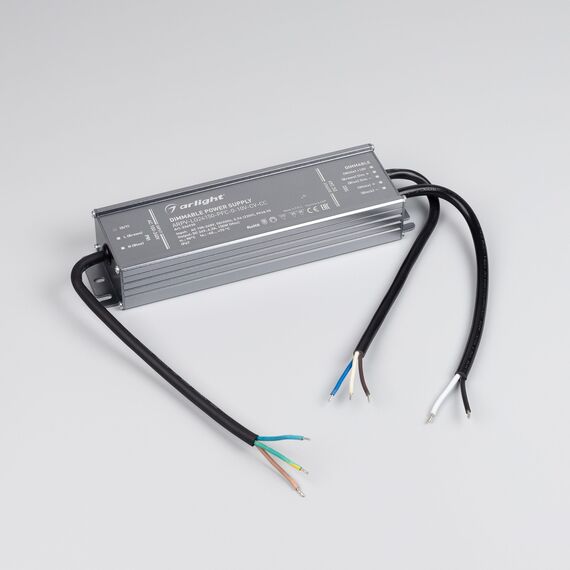 Arlight 036935 Блок питания ARPV-LG24150-PFC-0-10V-CV-CC (24V, 6.3A, 150W) (Arlight, IP67 Металл, 5 лет) - ! УПАКОВКА СОСТОИТ ИЗ - 1 шт, изображение 4