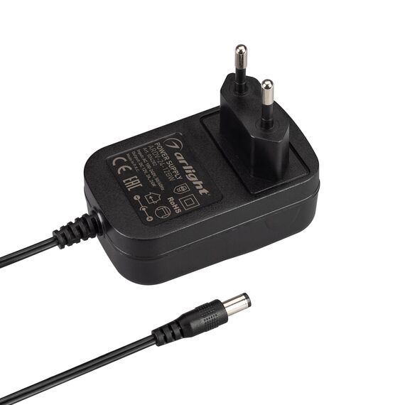 Arlight 034282 Блок питания ARDV-24-12BW (12V, 2A, 24W) (Arlight, Адаптер, 3 года) - ! УПАКОВКА СОСТОИТ ИЗ - 1 шт, изображение 2