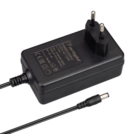 Arlight 034847 Блок питания ARDV-48-12BW (12V, 4.0A, 48W) (Arlight, Адаптер, 3 года) - ! УПАКОВКА СОСТОИТ ИЗ - 1 шт