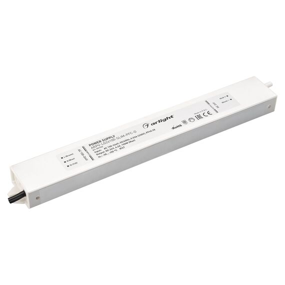 Arlight 031722 Блок питания ARPV-LG24100-SLIM-PFC-D (24V, 4.2A, 100W) (Arlight, IP67 Металл, 5 лет) - ! УПАКОВКА СОСТОИТ ИЗ - 1 шт, изображение 2