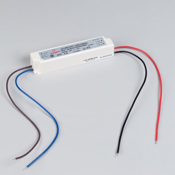 Arlight 018980(1) Блок питания ARPV-LV24035-A (24V, 1.5A, 35W) (Arlight, IP67 Пластик, 3 года) - ! УПАКОВКА СОСТОИТ ИЗ - 1 шт, изображение 3