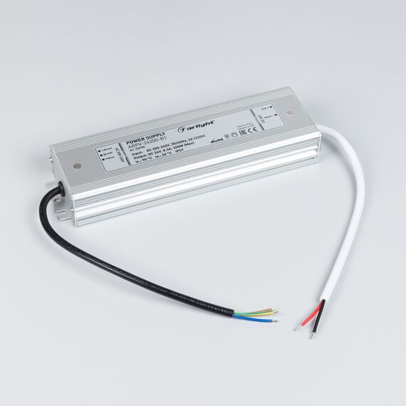 Arlight 028785 Блок питания ARPV-24200-B1 (24V, 8,3A, 200W) (Arlight, IP67 Металл, 3 года) - ! УПАКОВКА СОСТОИТ ИЗ - 1 шт, изображение 3