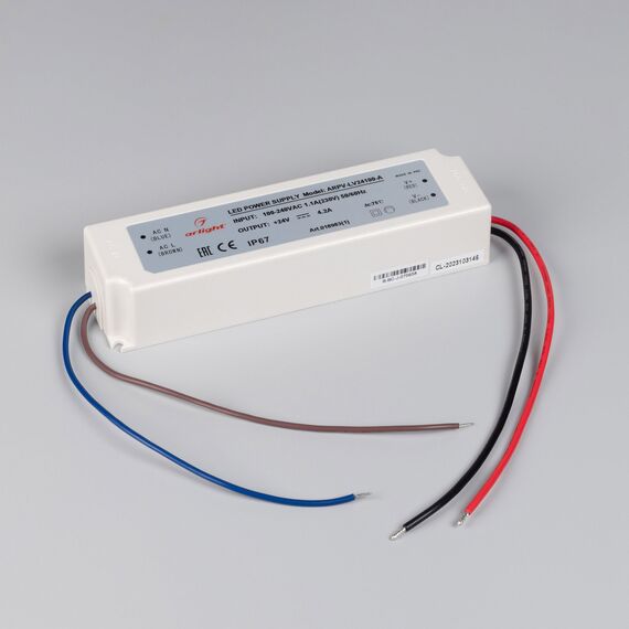 Arlight 018983(1) Блок питания ARPV-LV24100-A (24V, 4.2A, 100W) (Arlight, IP67 Пластик, 3 года) - ! УПАКОВКА СОСТОИТ ИЗ - 1 шт, изображение 3