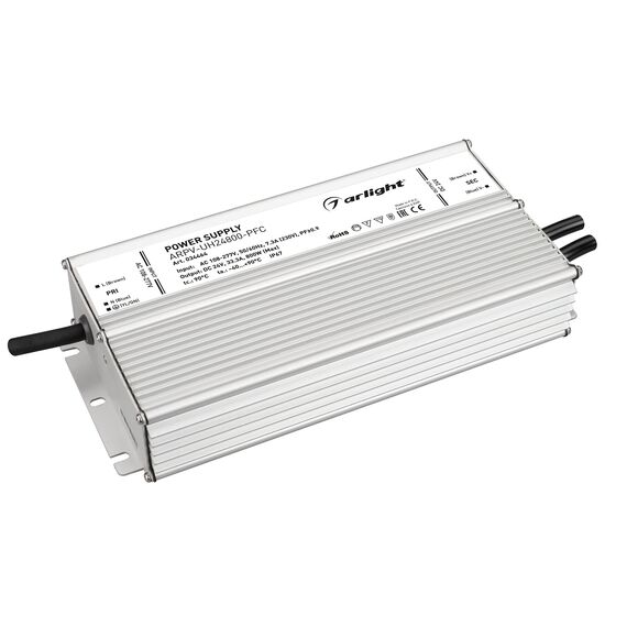 Arlight 034464 Блок питания ARPV-UH24800-PFC (24V, 33.3A, 800W) (Arlight, IP67 Металл, 7 лет) - ! УПАКОВКА СОСТОИТ ИЗ - 1 шт