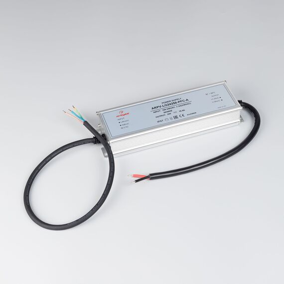 Arlight 030020 Блок питания ARPV-LG24250-PFC-A (24V, 10.4A, 250W) (Arlight, IP67 Металл, 5 лет) - ! УПАКОВКА СОСТОИТ ИЗ - 1 шт, изображение 3