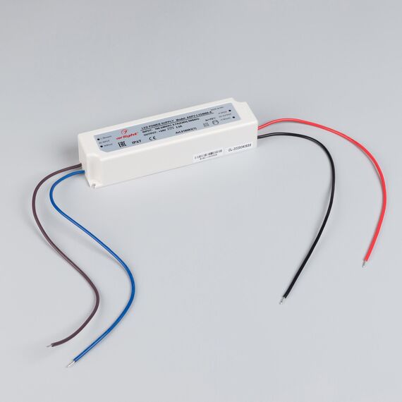 Arlight 018982(1) Блок питания ARPV-LV24060-A (24V, 2.5A, 60W) (Arlight, IP67 Пластик, 3 года) - ! УПАКОВКА СОСТОИТ ИЗ - 1 шт, изображение 3