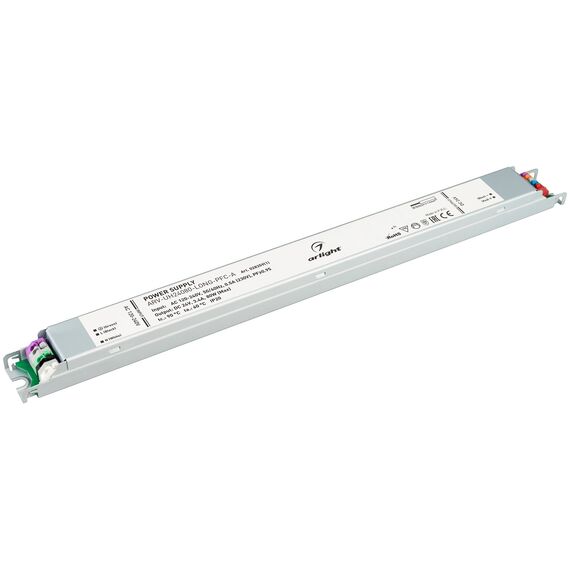 Arlight 028359(1) Блок питания ARV-UH24080-LONG-PFC-A (24V, 3.4A, 80W) (Arlight, IP20 Металл, 7 лет) - ! УПАКОВКА СОСТОИТ ИЗ - 1 шт