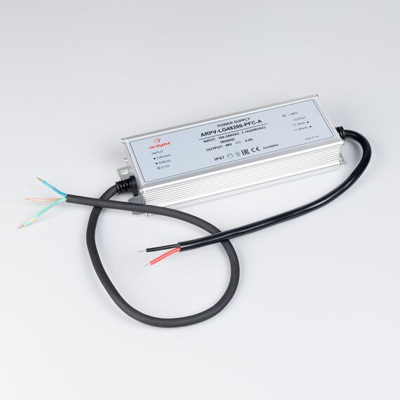 Arlight 030033 Блок питания ARPV-LG48200-PFC-A (48V, 4.2A, 200W) (Arlight, IP67 Металл, 5 лет) - ! УПАКОВКА СОСТОИТ ИЗ - 1 шт, изображение 3