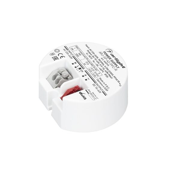 Arlight 048773 Блок Питания ARJ-SP-31-PFC-R (31W, 15-42V, 0.7-0.75A) (Arlight, IP20 Пластик, 5 лет) - ! УПАКОВКА СОСТОИТ ИЗ - 1 шт