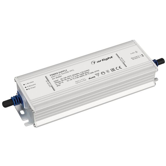 Arlight 043361 Блок питания ARPJ-LG-564200-PFC (150W, 25-56V, 1.7-4.2A) (Arlight, IP67 Металл, 5 лет) - ! УПАКОВКА СОСТОИТ ИЗ - 1 шт, изображение 2