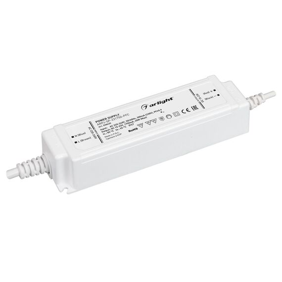Arlight 038620 Блок питания ARPJ-SP-231750-PFC (40W, 15-23V, 1.75A) (Arlight, IP67 Пластик, 5 лет) - ! УПАКОВКА СОСТОИТ ИЗ - 1 шт