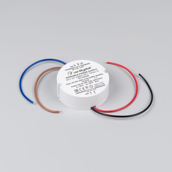 Arlight 040968 Блок питания ARJ-SP-42800-PFC-TRIAC-R (36W, 27-42V, 800mA) (Arlight, IP44 Пластик, 5 лет) - ! УПАКОВКА СОСТОИТ ИЗ - 1 шт, изображение 3