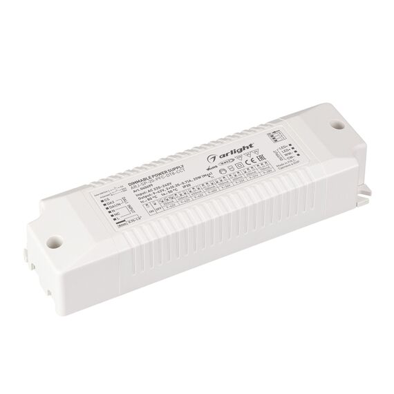 Arlight 040499 Блок питания ARJ-SP-20-PFC-DT8-ССT (20W, 9-42V, 0.35-0.7А) (Arlight, IP20 Пластик, 5 лет) - ! УПАКОВКА СОСТОИТ ИЗ - 1 шт