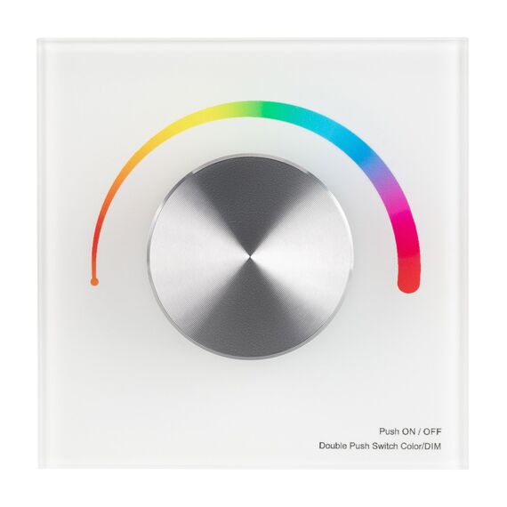 Arlight 033756 Панель SMART-P5-RGB-G-IN White (3V, Rotary, 2.4G) (Arlight, IP20 Пластик, 5 лет) - ! УПАКОВКА СОСТОИТ ИЗ - 1 шт, изображение 6