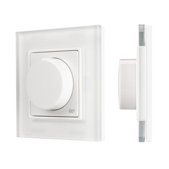 Arlight 032986 Панель SMART-P52-MIX-G-SUF (3V, 1 зона, Rotary, 2.4G) (Arlight, IP20 Пластик, 5 лет) - ! УПАКОВКА СОСТОИТ ИЗ - 1 шт, изображение 2