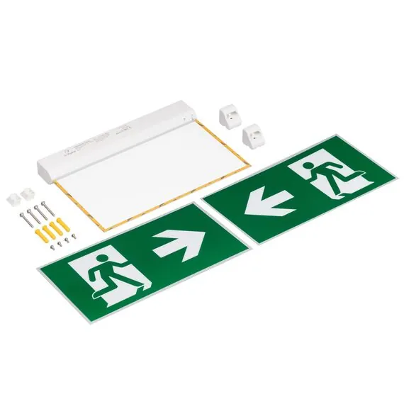 Arlight 045655 Аварийная панель EMG-VECTOR-3h-1.5W (Пикт. Влево/Вправо, IP20) (Arlight, IP20 Пластик, 3 года) - ! УПАКОВКА СОСТОИТ ИЗ - 1 шт, изображение 3