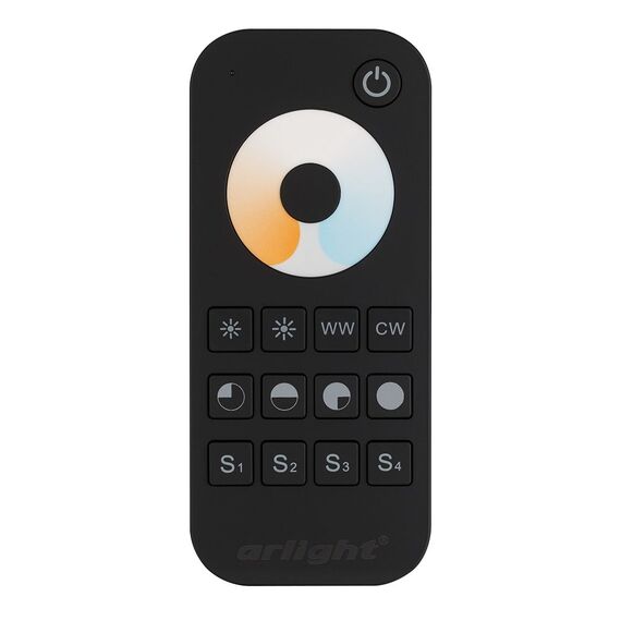 Arlight 025032 Пульт SMART-R34-MIX Black (1 зона, 2.4G) (Arlight, IP20 Пластик, 5 лет) - ! УПАКОВКА СОСТОИТ ИЗ - 1 шт, изображение 3