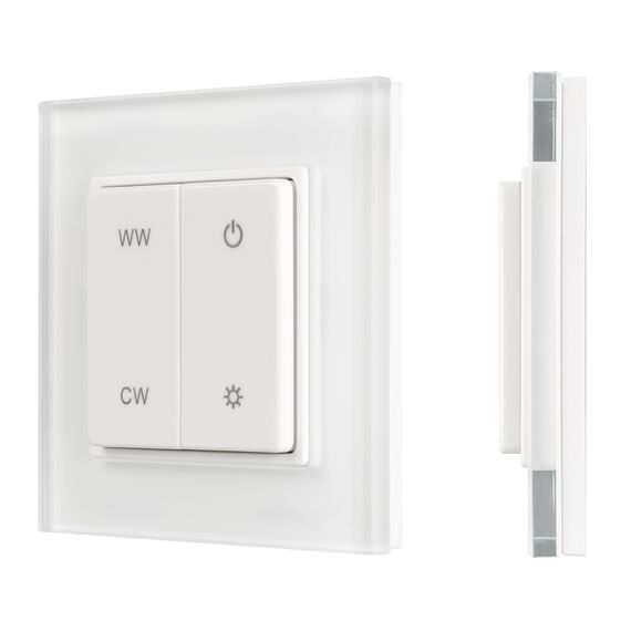 Arlight 032985 Панель SMART-P49-MIX-G-SUF (3V, 1 зона, Knob, 2.4G) (Arlight, Пластик) - ! УПАКОВКА СОСТОИТ ИЗ - 1 шт