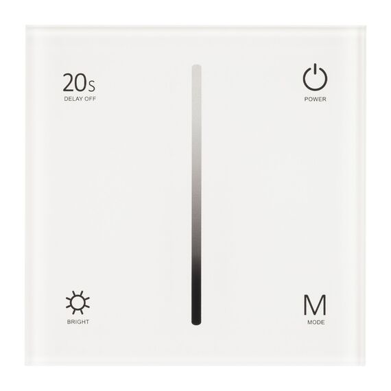 Arlight 034781 Панель SMART-P6-DIM-G-IN White (12-24V, 4x3A, Sens, 2.4G) (Arlight, IP20 Пластик, 5 лет) - ! УПАКОВКА СОСТОИТ ИЗ - 1 шт, изображение 5