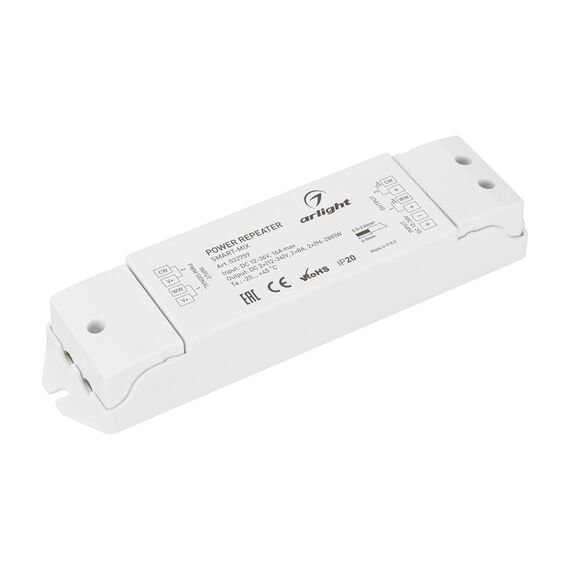 Arlight 032759 Усилитель SMART-MIX (12-36V, 2x8A) (Arlight, IP20 Пластик, 5 лет) 032759