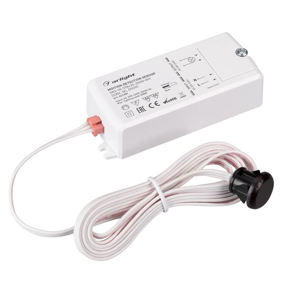 Arlight 041987 ИК-датчик SR2-IN-S98x35-200W-WH (230V, 5A, DOOR) (Arlight, IP20 Пластик, 5 лет) - ! УПАКОВКА СОСТОИТ ИЗ - 1 шт