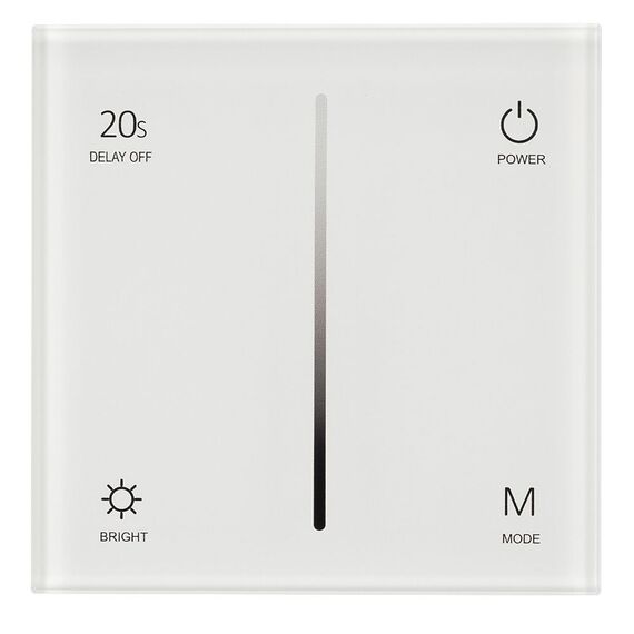 Arlight 027112 Панель SMART-P35-DIM-IN White (230V, 0-10V, Sens, 2.4G) (Arlight, IP20 Пластик, 5 лет) - ! УПАКОВКА СОСТОИТ ИЗ - 1 шт, изображение 3