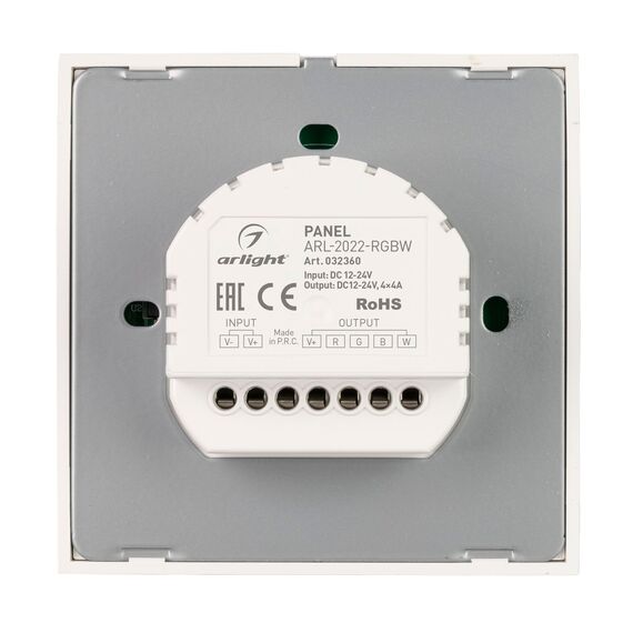 Arlight 032360 Панель ARL-2022-RGBW (12-24V, 4x4A, Sens) (Arlight, IP20 Пластик, 3 года) 032360, изображение 5