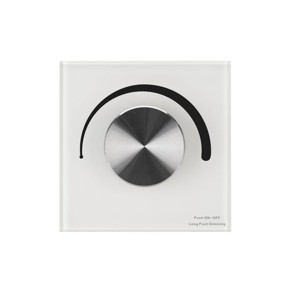 Arlight 027115 Панель SMART-P37-DIM-IN White (230V, 1.2A, TRIAC, Rotary, 2.4G) (Arlight, IP20 Пластик, 5 лет) - ! УПАКОВКА СОСТОИТ ИЗ - 1 шт, изображение 4