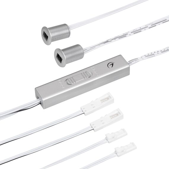 Arlight 046466 ИК-датчик SR-PRIME-RECESSED-IRD/H-R11-SL (12-24V, 48-96W, DOOR/HAND) (Arlight, IP20 Пластик, 2 года) - ! УПАКОВКА СОСТОИТ ИЗ - 1 шт