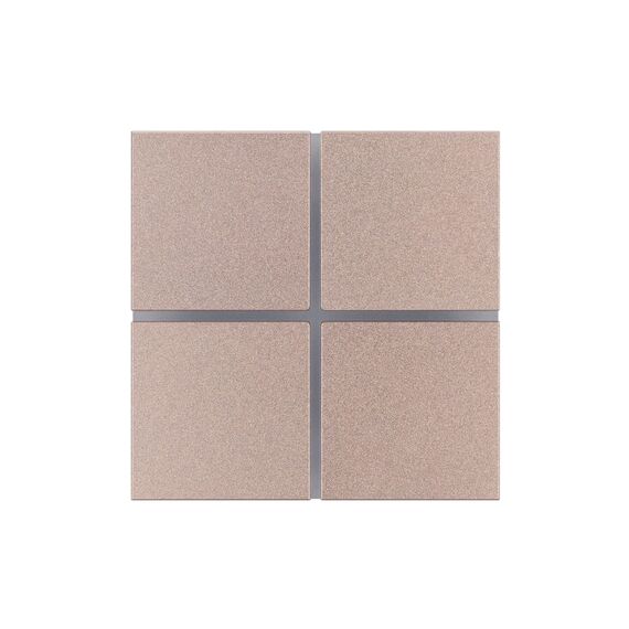 Arlight 039670 INTELLIGENT ARLIGHT Сенсорная панель KNX-304-13-IN Champagne (BUS, Frameless) (IARL, IP20 Металл, 2 года) - ! УПАКОВКА СОСТОИТ ИЗ - 1 шт, изображение 3