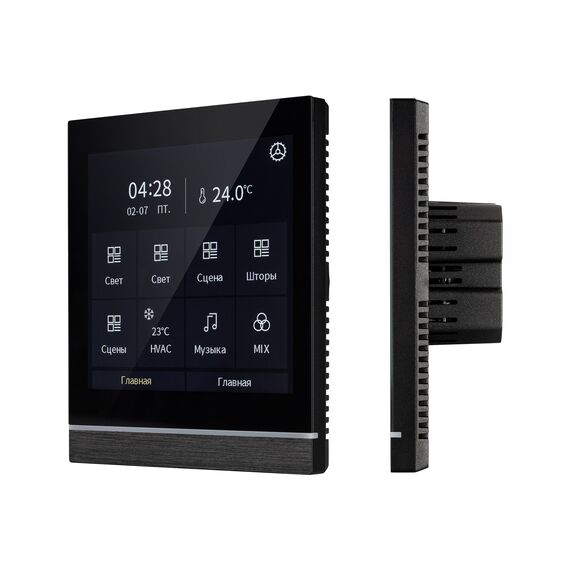 Arlight 032386 INTELLIGENT ARLIGHT Панель сенсорная KNX-113-40-MULTI-V4-IN (20-30V) (IARL, IP20 Пластик, 2 года) - ! УПАКОВКА СОСТОИТ ИЗ - 1 шт