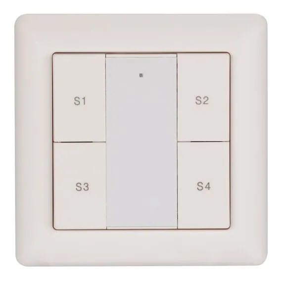 Arlight 025501 INTELLIGENT ARLIGHT Панель DALI-223-1G-4SC-IN (BUS, только сцены) (Arlight, -) - ! УПАКОВКА СОСТОИТ ИЗ - 1 шт, изображение 4