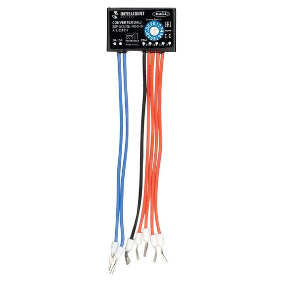 Arlight 027211 INTELLIGENT ARLIGHT Конвертер DALI-309-SCENES-MINI-IN (DALI bus) (IARL, Пластик) - ! УПАКОВКА СОСТОИТ ИЗ - 1 шт, изображение 4