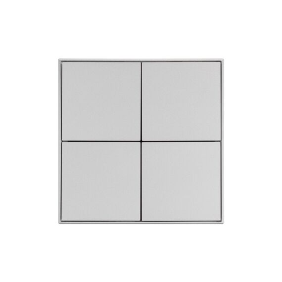 Arlight 039666 INTELLIGENT ARLIGHT Кнопочная панель KNX-304-23-IN Silver (BUS, Frame) (IARL, IP20 Металл, 2 года) - ! УПАКОВКА СОСТОИТ ИЗ - 1 шт, изображение 4
