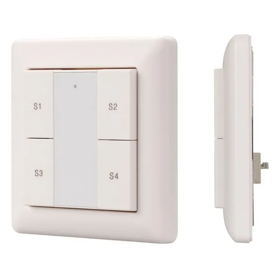 Arlight 025501 INTELLIGENT ARLIGHT Панель DALI-223-1G-4SC-IN (BUS, только сцены) (Arlight, -) - ! УПАКОВКА СОСТОИТ ИЗ - 1 шт, изображение 2