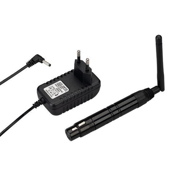 Arlight 028417 Усилитель SMART-DMX-Receiver Black (5V, XLR3 Male, 2,4G) (Arlight, IP20 Металл, 5 лет) 028417
