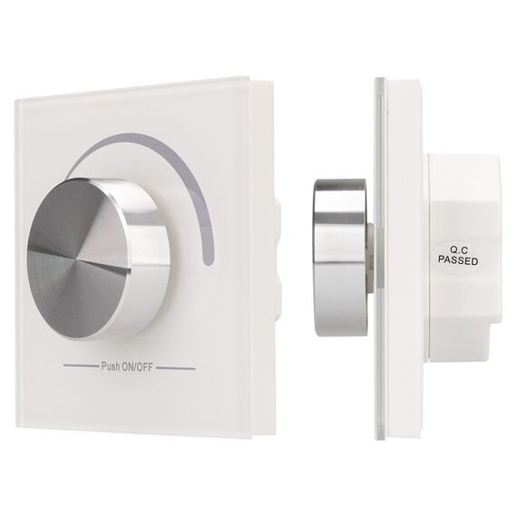 Arlight 028122 INTELLIGENT ARLIGHT Роторная панель DALI-133-ADDR-DIM-IN (BUS, белая) (IARL, -) - ! УПАКОВКА СОСТОИТ ИЗ - 1 шт, изображение 2