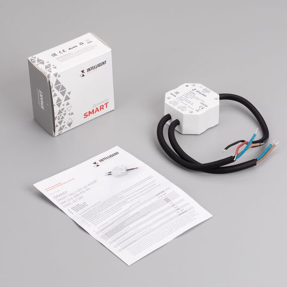 Arlight 039135 INTELLIGENT ARLIGHT Диммер SMART-DALI-601-62-ADDR-DIM-DT6-DRI-PD-IN (230V, 1x1.5A) (IARL, IP20 Пластик, 5 лет) - ! УПАКОВКА СОСТОИТ ИЗ - 1 шт, изображение 5