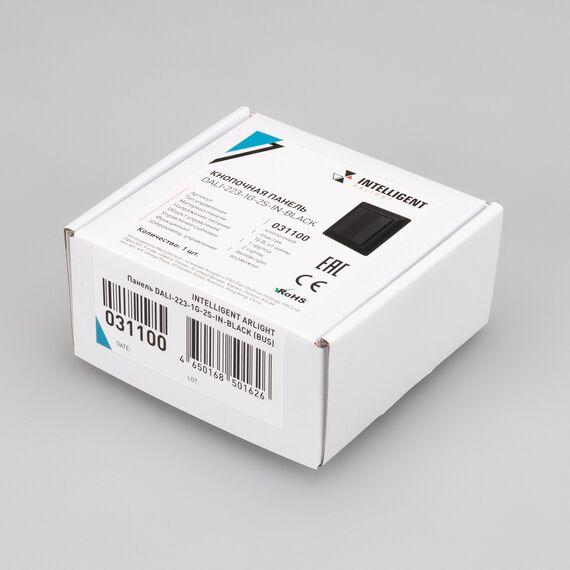 Arlight 031100 INTELLIGENT ARLIGHT Панель DALI-223-1G-2S-IN-BLACK (BUS) (IARL, -) - ! УПАКОВКА СОСТОИТ ИЗ - 1 шт, изображение 6