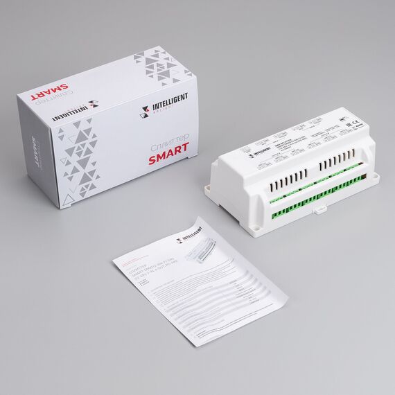 Arlight 038937 INTELLIGENT ARLIGHT Сплиттер SMART-DMX512-306-72-DIN (12-48V, 2-in, 6-out, RS-485) (IARL, IP20 Металл, 5 лет) 038937, изображение 4