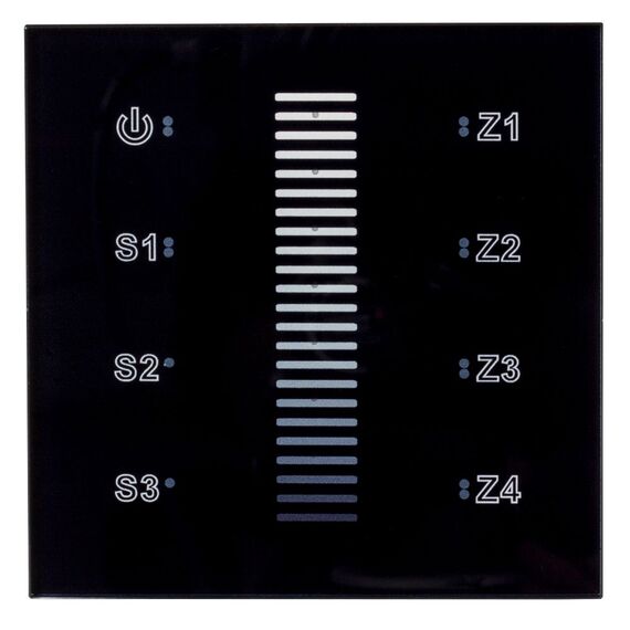 Arlight 037189 INTELLIGENT ARLIGHT Сенсорная панель DALI-901-11-ADDR-3SC-DIM-DT6-IN Black (BUS) (IARL, IP20 Пластик, 3 года) - ! УПАКОВКА СОСТОИТ ИЗ - 1 шт, изображение 4
