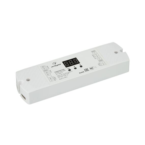 Arlight 028413 Конвертер SMART-K40-DMX (12-24V, 0/1-10V) (Arlight, IP20 Пластик, 5 лет) - ! УПАКОВКА СОСТОИТ ИЗ - 1 шт