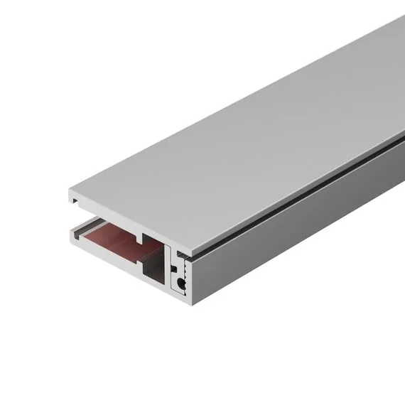 Arlight 019193 Профиль KLUS-GLASS-56-2000 ANOD (Arlight, Алюминий) - ! УПАКОВКА СОСТОИТ ИЗ - 2 м/п