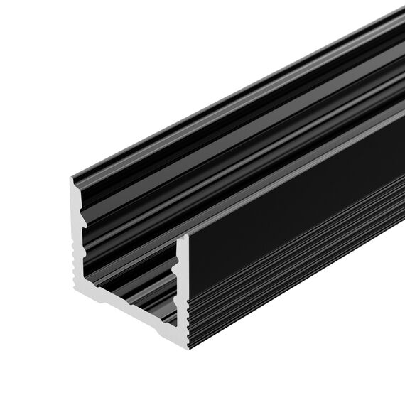 Arlight 032997 Профиль SL-SLIM-H13M-2000 BLACK (Arlight, Алюминий) - ! УПАКОВКА СОСТОИТ ИЗ - 2 м/п, изображение 5