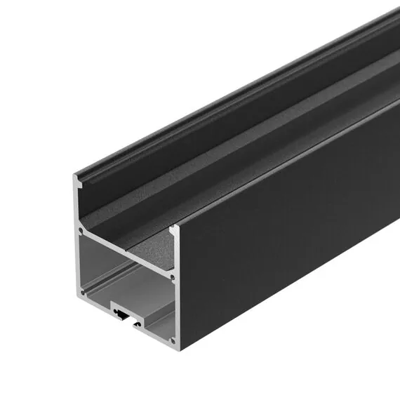 Arlight 027990 Профиль с экраном SL-LINE-5050-2500 BLACK+OPAL (Arlight, Алюминий) - ! УПАКОВКА СОСТОИТ ИЗ - 1 компл, изображение 6