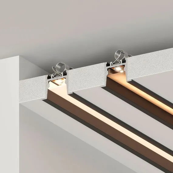 Arlight 031769 Профиль SL-COMFORT-2316-F-2000 ANOD BLACK (Arlight, Алюминий) - ! УПАКОВКА СОСТОИТ ИЗ - 2 м/п, изображение 9