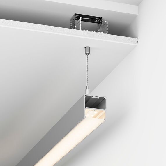 Arlight 020467 Профиль с экраном SL-LINE-5050-2500 ANOD+OPAL (Arlight, Алюминий) - ! УПАКОВКА СОСТОИТ ИЗ - 1 компл, изображение 7