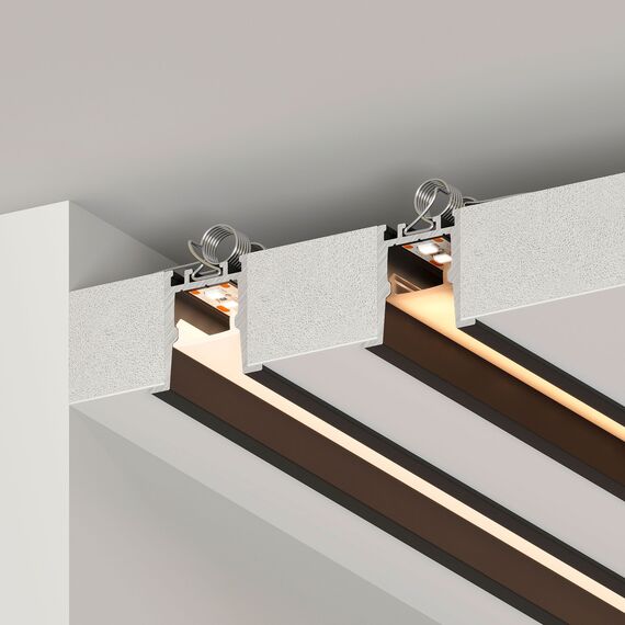 Arlight 031771 Профиль SL-COMFORT-2322-F-2000 ANOD BLACK (Arlight, Алюминий) - ! УПАКОВКА СОСТОИТ ИЗ - 2 м/п, изображение 9