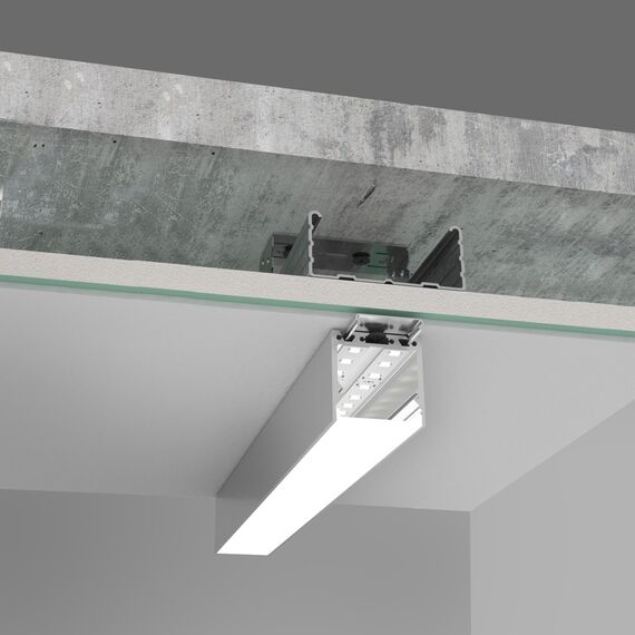 Arlight 020462 Профиль с экраном SL-LINE-3535-2500 ANOD+OPAL (Arlight, Алюминий) - ! УПАКОВКА СОСТОИТ ИЗ - 1 компл, изображение 7